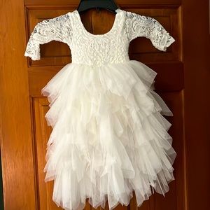 Flower girl dress in 2T